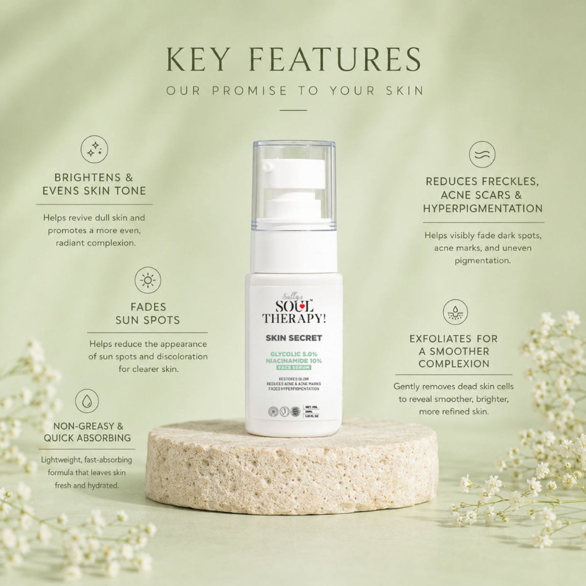 Sally's Soul Therapy Skin Secret Face Serum