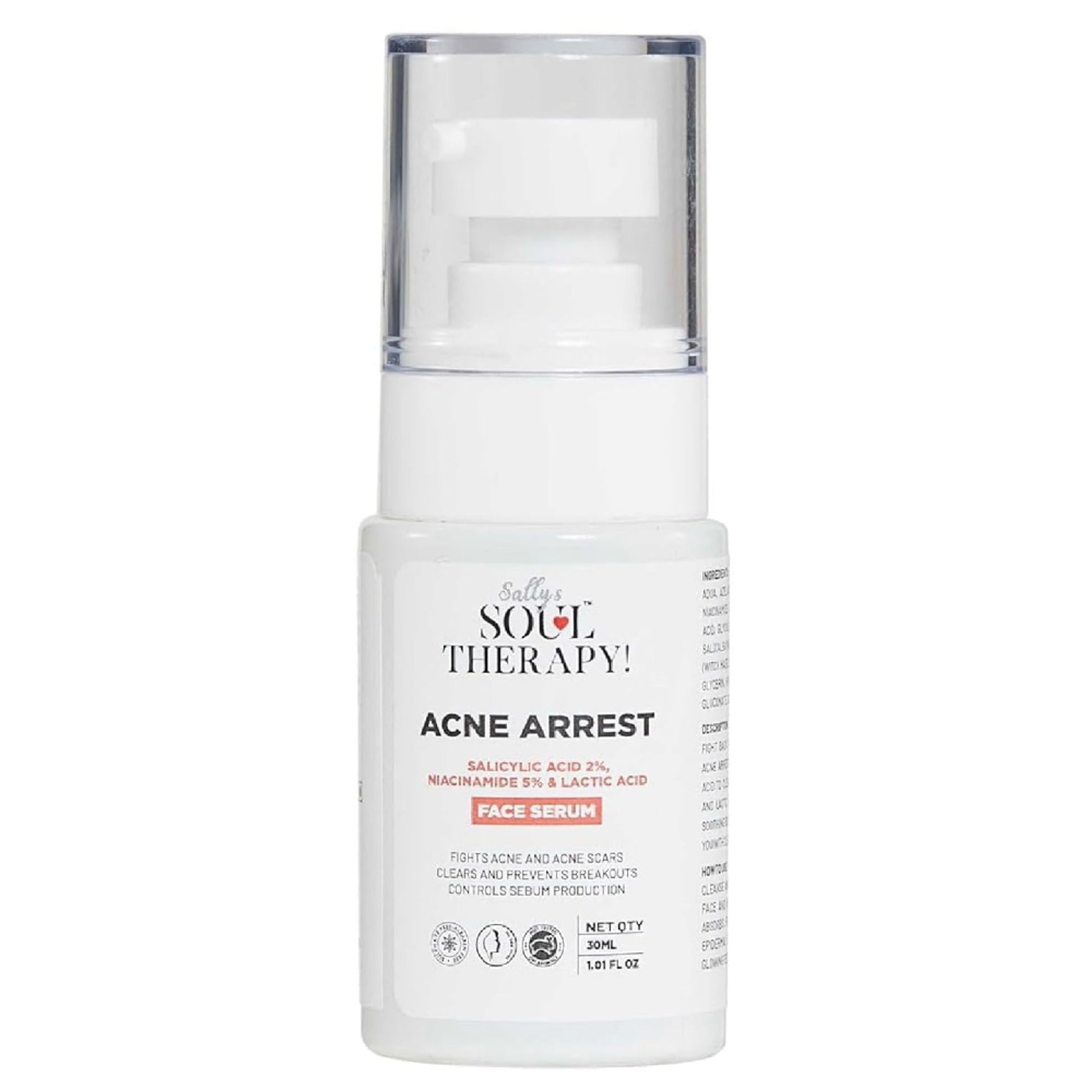 Sally's Soul Therapy Acne Arrest Face Serum