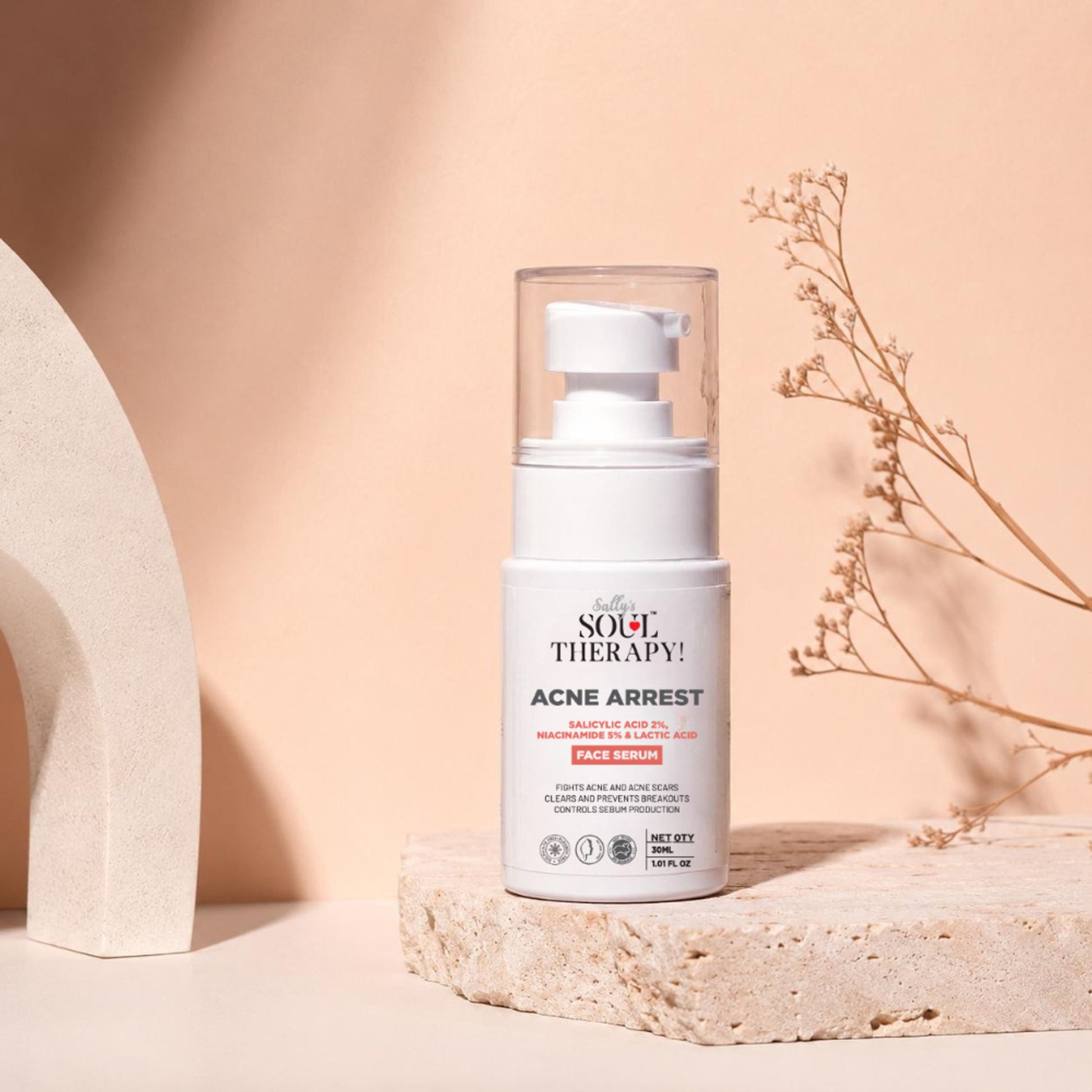 Sally's Soul Therapy Acne Arrest Face Serum
