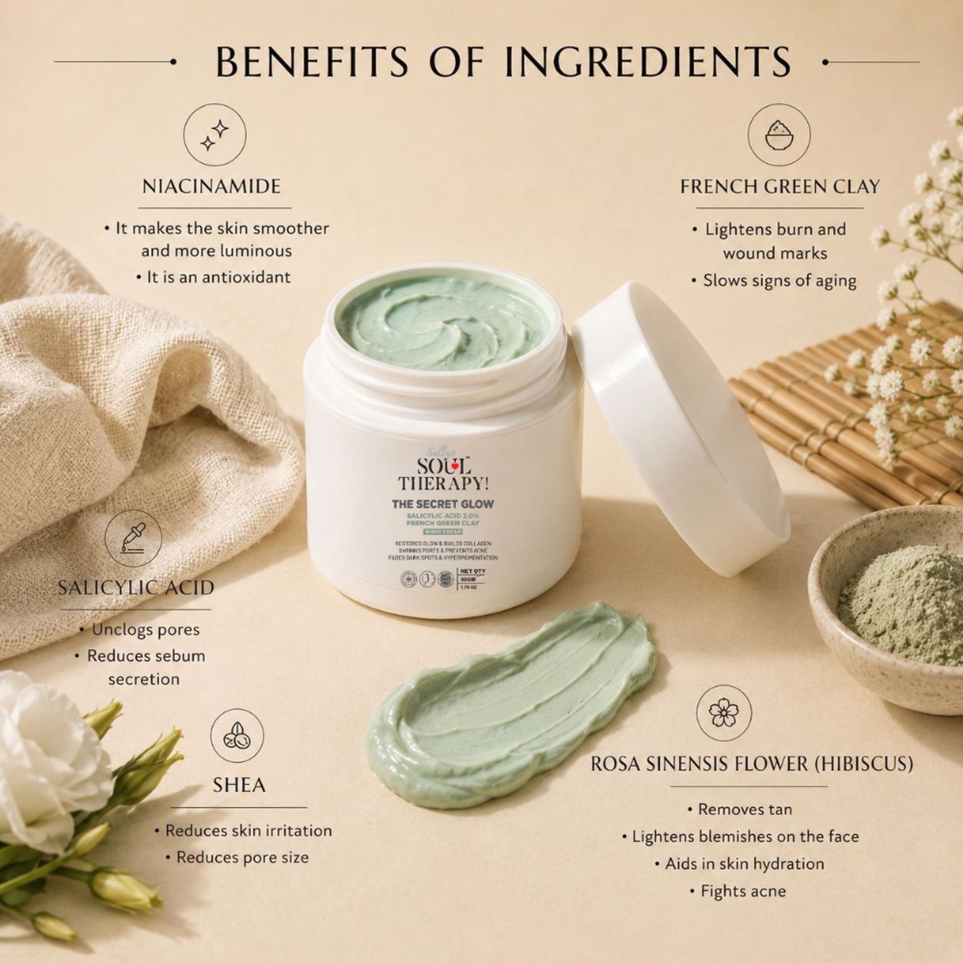Sally's Soul Therapy The Secret Glow Night Cream