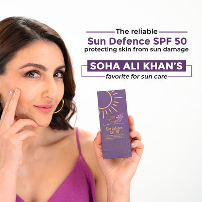 Saffrn Sun Defence SPF 50 Sunscreen With Richnes Of Saffron