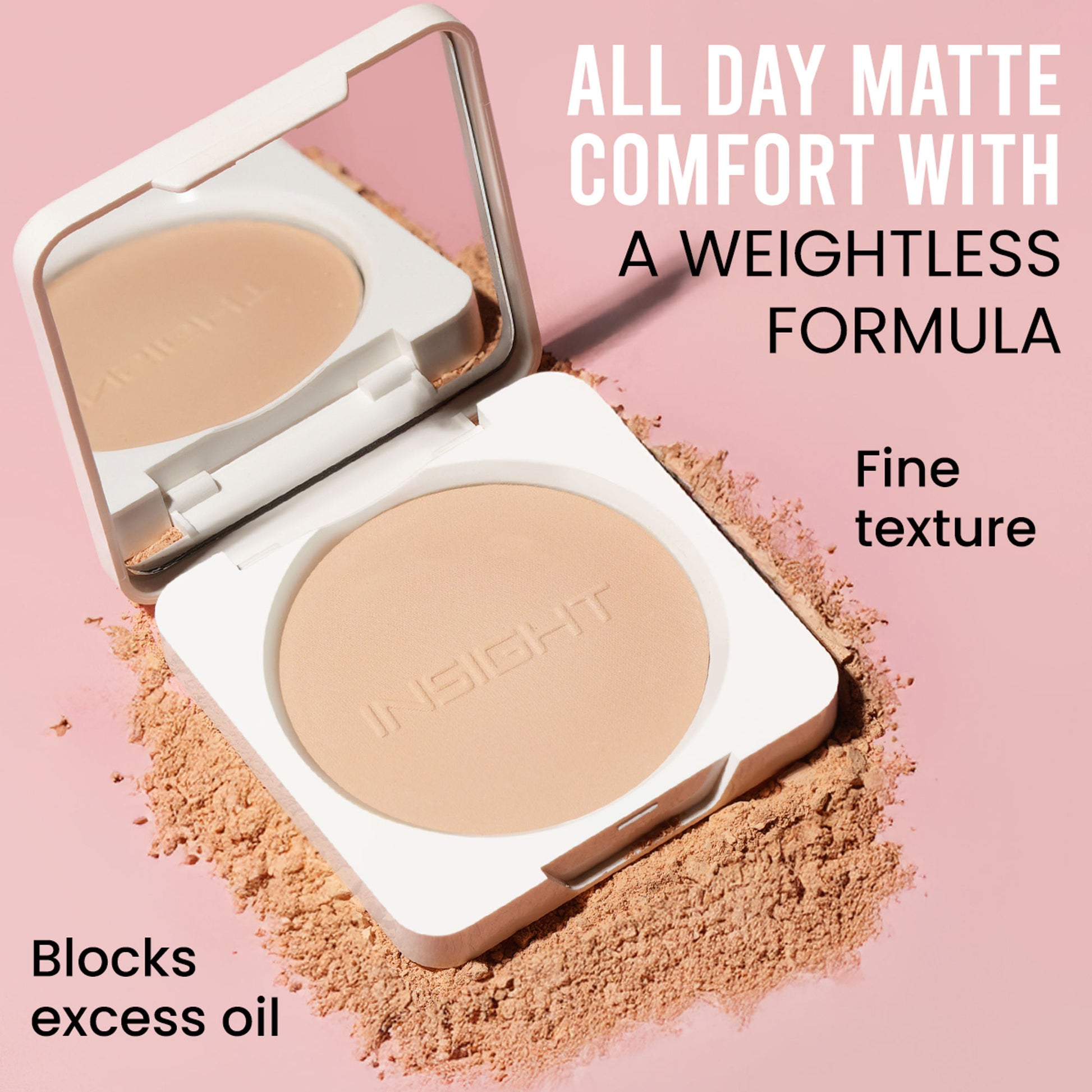 Insight Cosmetics Moisture Lock Compact Foundation - Porcelain Glow