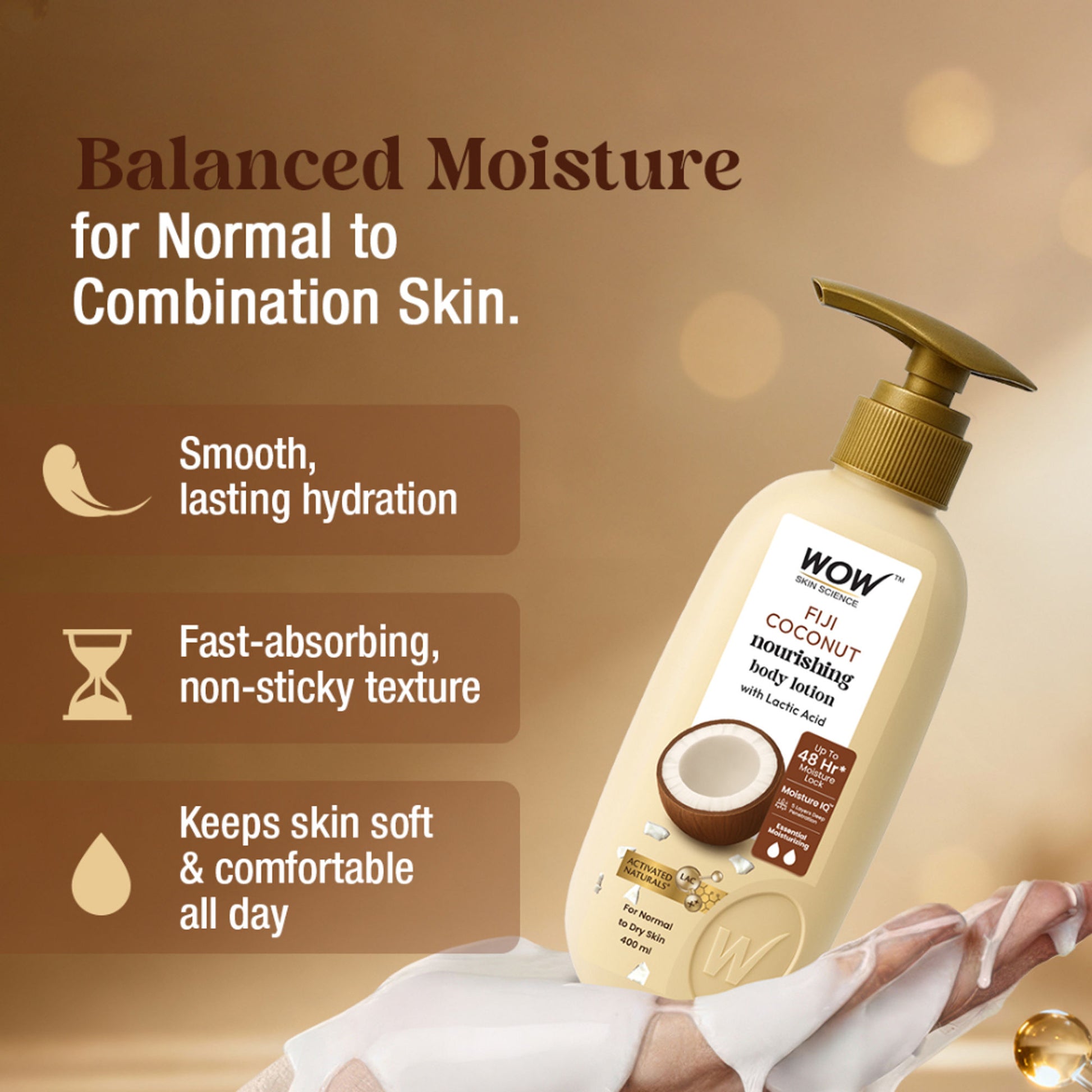 Wow Skin Science Coconut Milk And Argan Oil Body Lotion