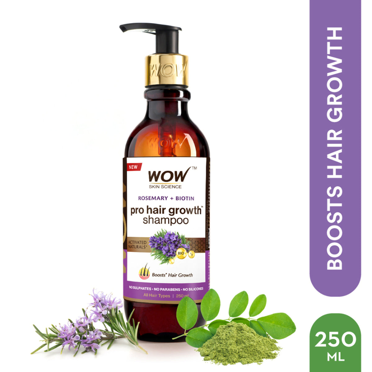 WOW Skin Science Rosemary Hair Shampoo
