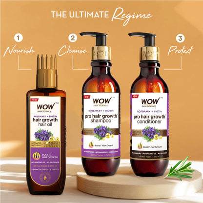 WOW Skin Science Rosemary Hair Shampoo