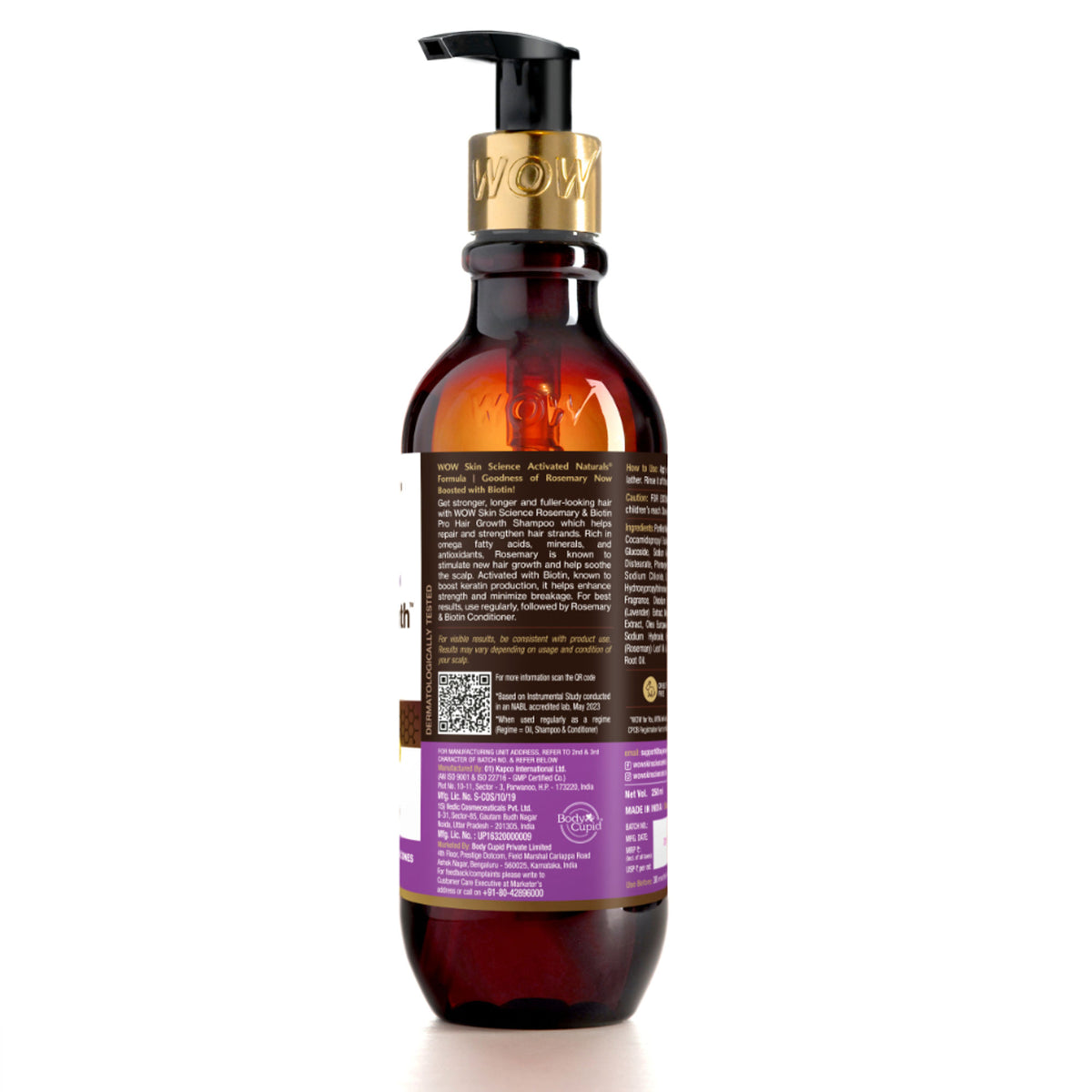 WOW Skin Science Rosemary Hair Shampoo