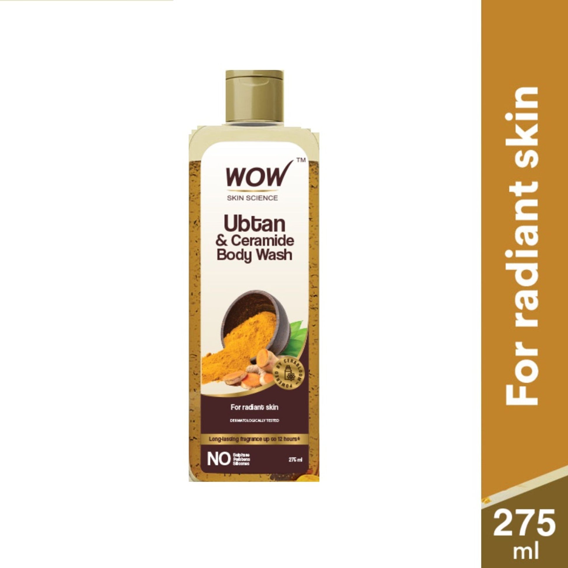 WOW Skin Science Ubtan & Ceramide Body Wash