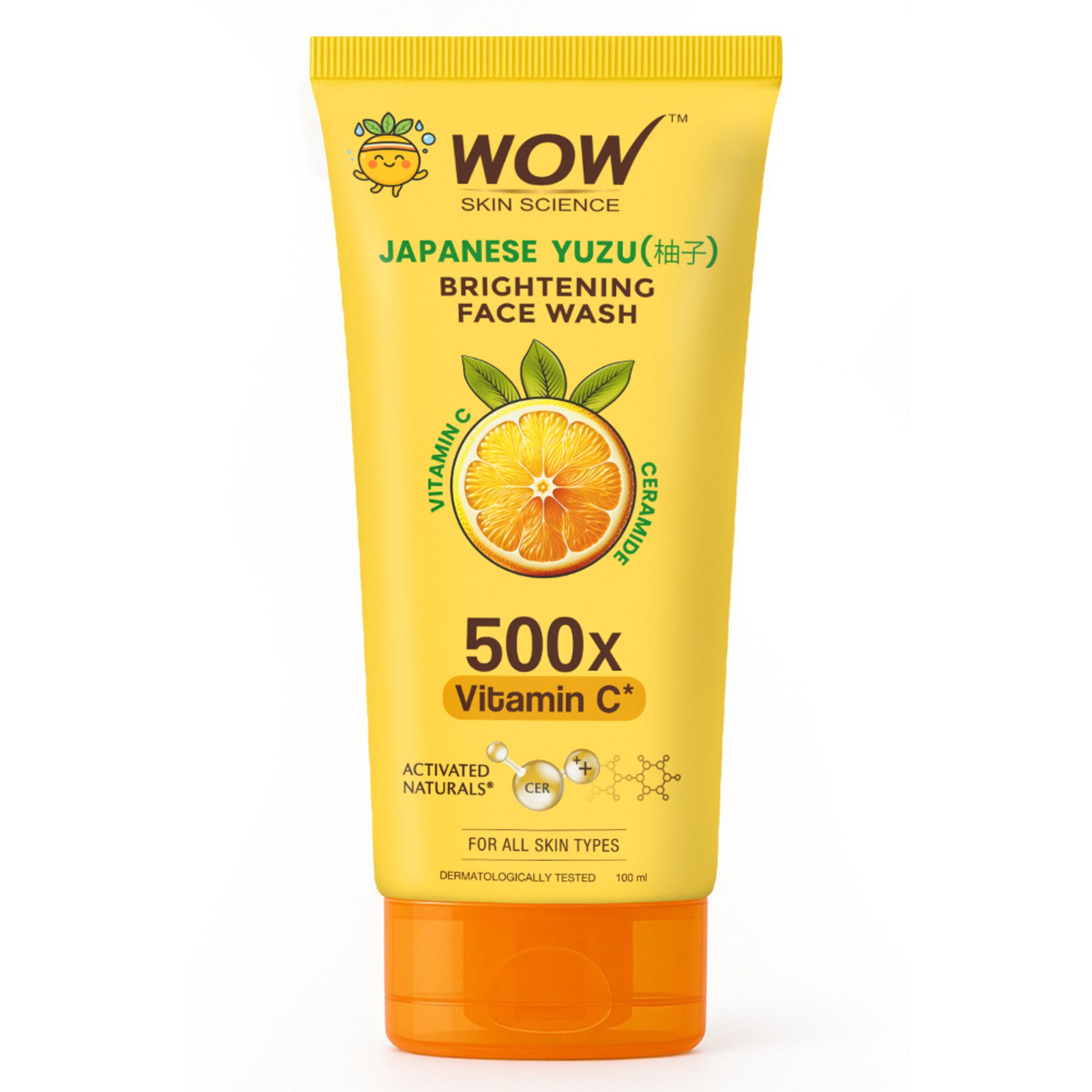 WOW Skin Science Japanese Yuzu Face Wash