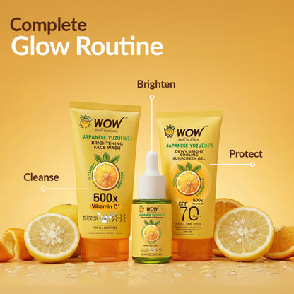 WOW Skin Science Japanese Yuzu Face Wash