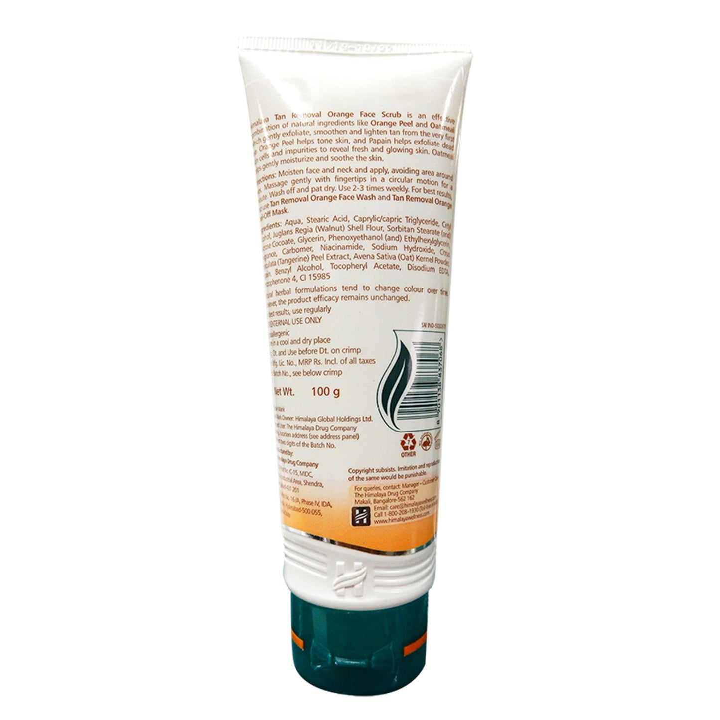 Himalaya Tan Removal Orange Face Scrub