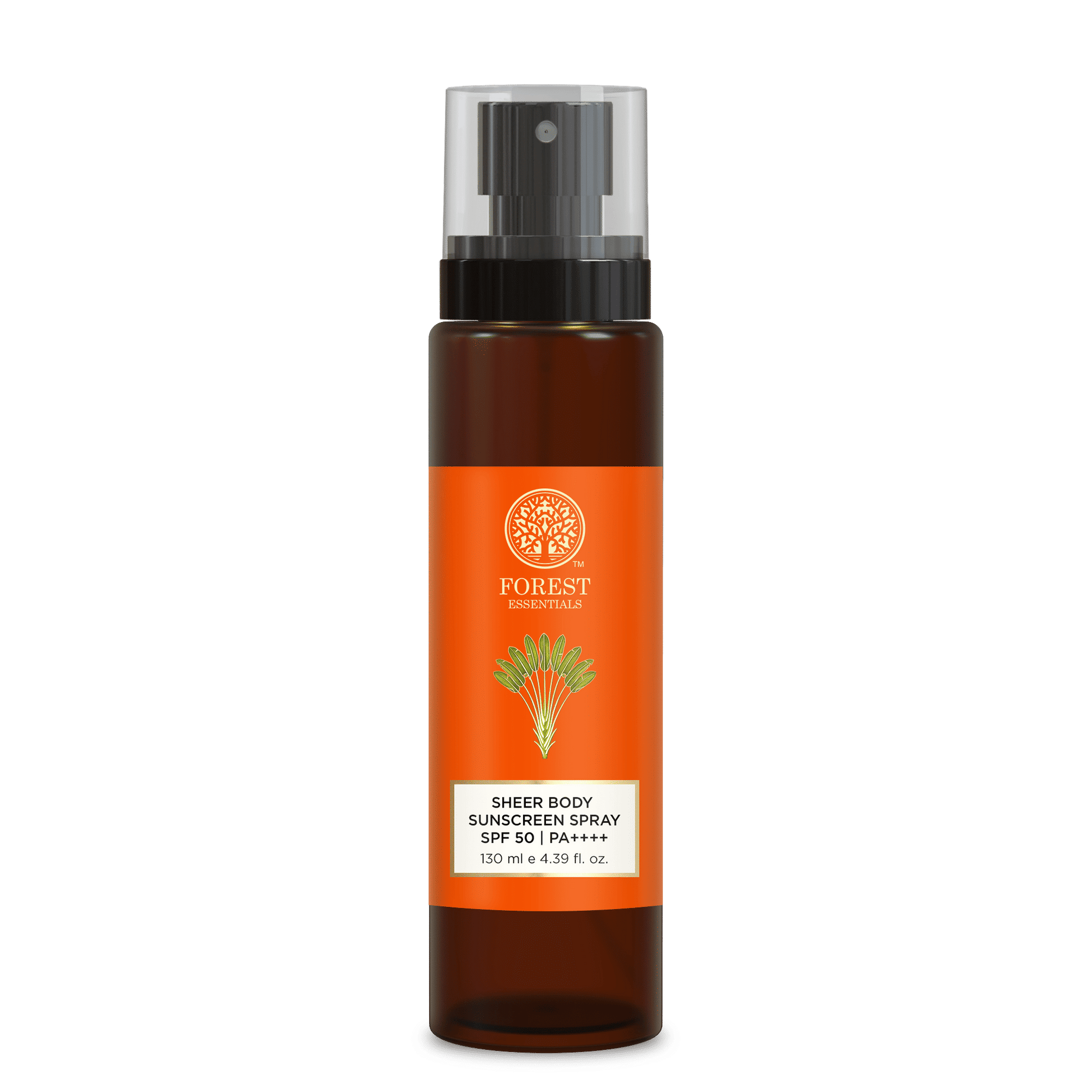 Forest Essentials Sheer Sunscreen Body Spray Spf 50 PA++++ Lightweight, No White Cast