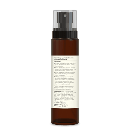 Forest Essentials Sheer Sunscreen Body Spray Spf 50 PA++++ Lightweight, No White Cast