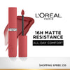 LOreal Paris Infallible Matte Resistance Lipstick, Transfer Resistant Formula - Lazy Sunday 150 - 230 Shopping Spree