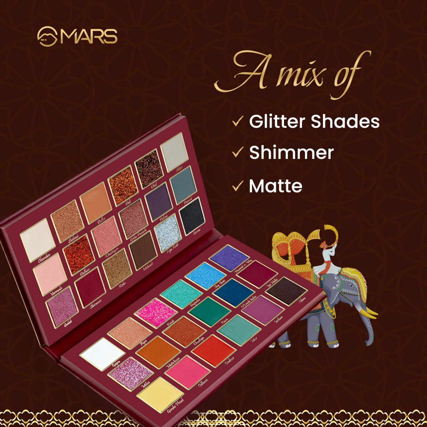 MARS Jashan-E-Sringaar Eyeshadow Palette