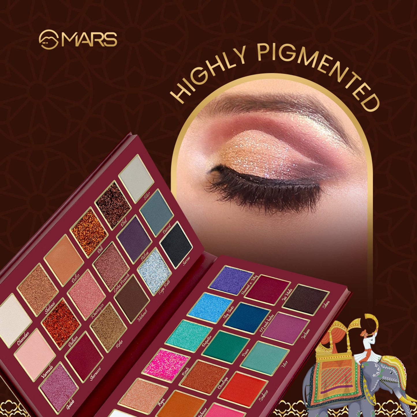 MARS Jashan-E-Sringaar Eyeshadow Palette