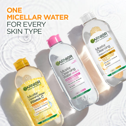 Garnier Skin Naturals Micellar Oil-Infused Cleansing Water For Cleansing & Make-Up Remover | 125ml