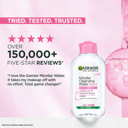 Garnier Skin Naturals Micellar Oil-Infused Cleansing Water For Cleansing & Make-Up Removal | 400ml