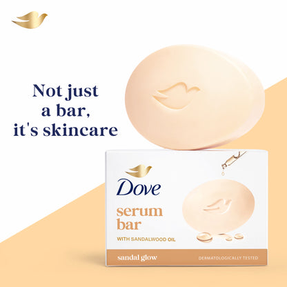 Dove Sandalwood Beauty Bathing Bar - Pack Of 3