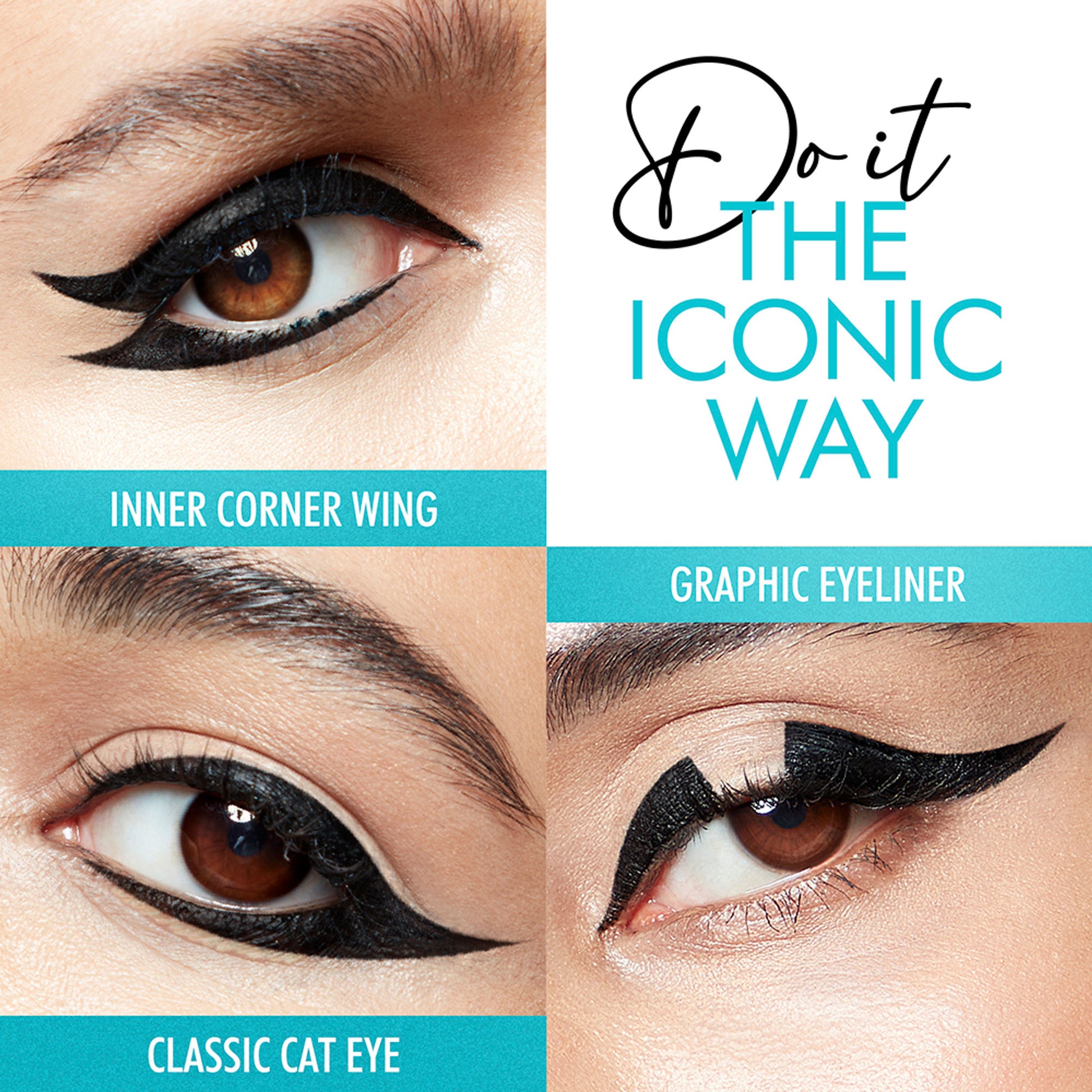 Lakme Eyeconic Pro Brush Eye Liner, Smudgeproof, Waterproof, Ultra Precise Pro Tip