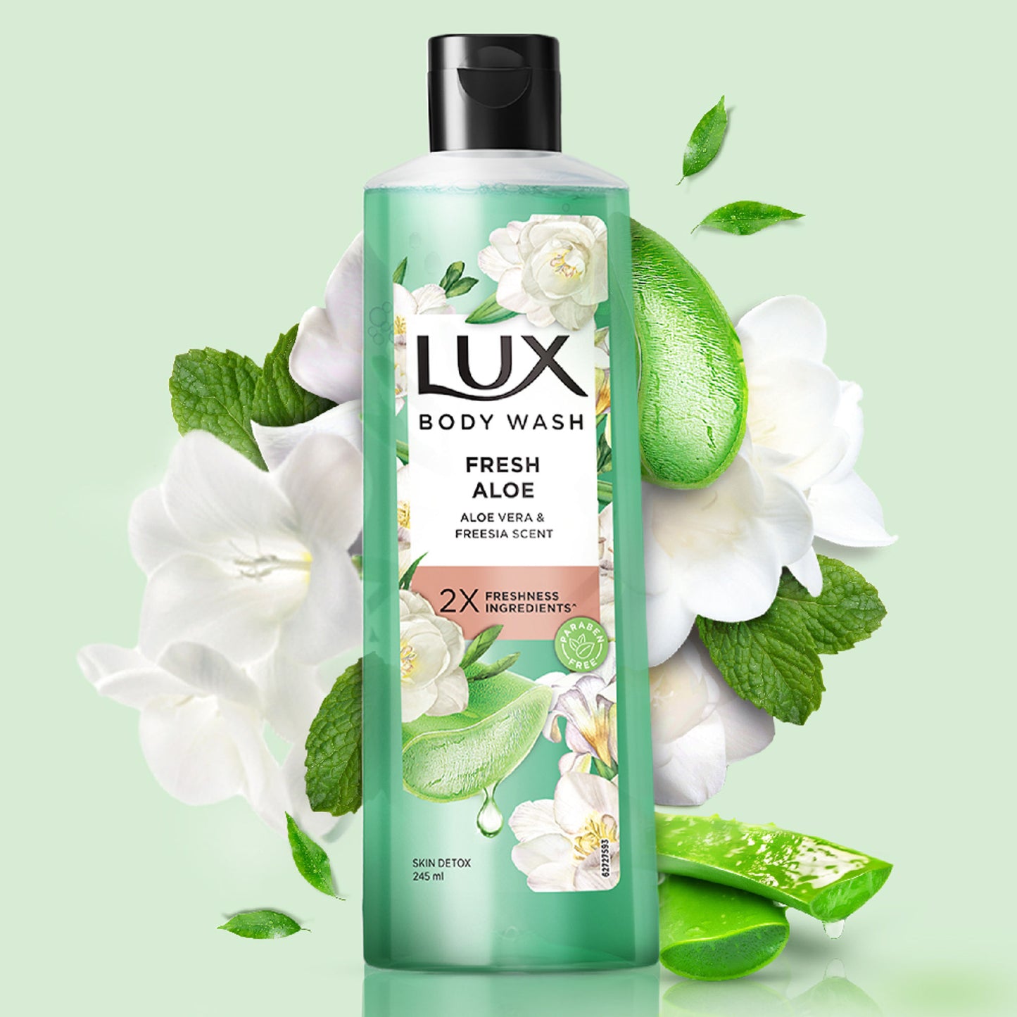 Lux Freesia Fresh Aloe Vera Bodywash Shower Gel