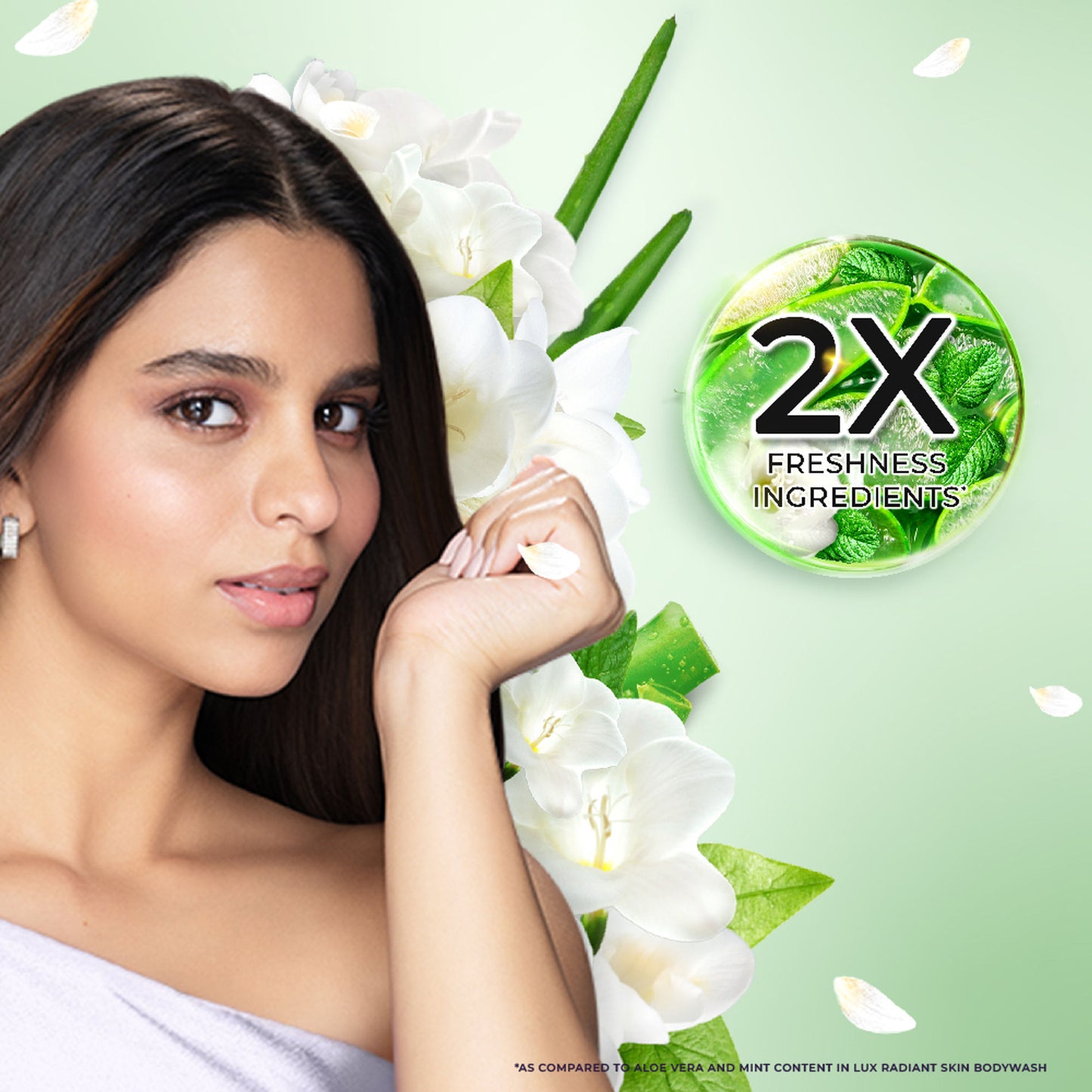 Lux Freesia Fresh Aloe Vera Bodywash Shower Gel