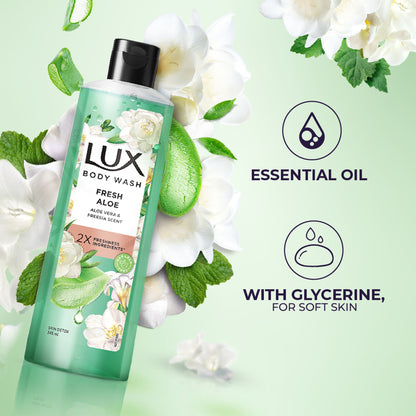 Lux Freesia Fresh Aloe Vera Bodywash Shower Gel