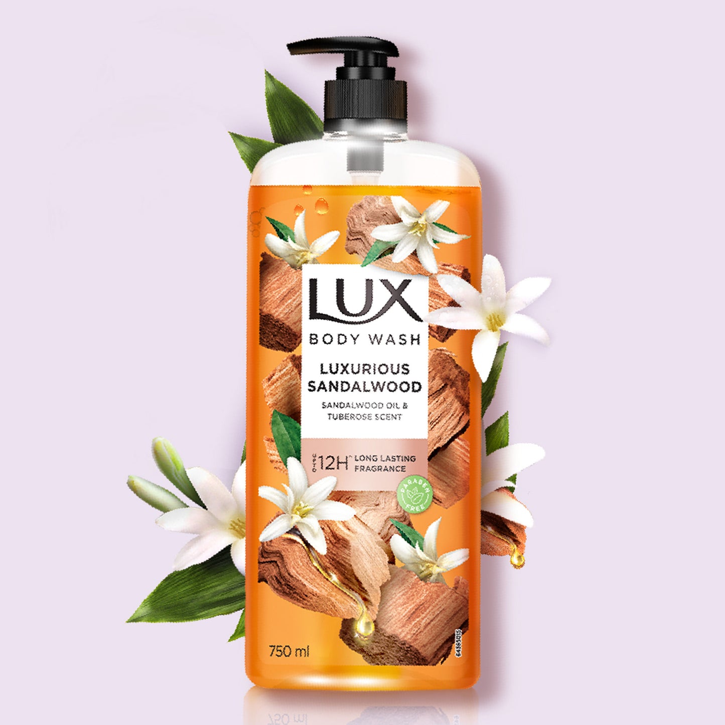 Lux Luxurious Sandalwood Body Wash