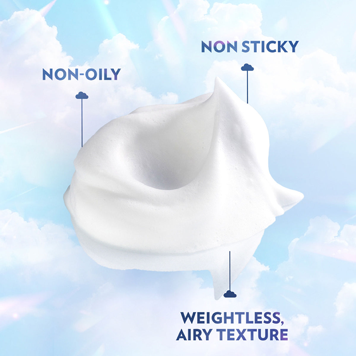 Vaseline Cloud Soft Light Moisturiser,100 Hours Non-Sticky Hydration,Ceramides & Hyaluron