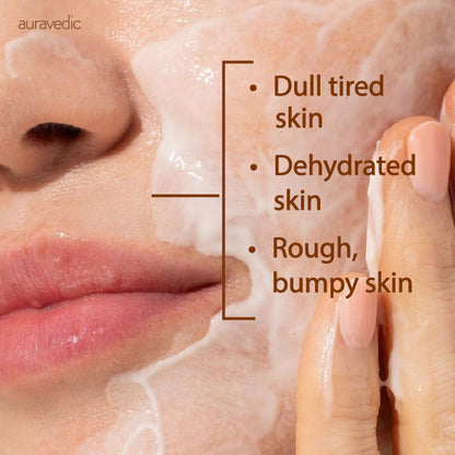 Auravedic Kumkumadi Face Wash For Dry Skin Combination with Kumkumadi Tailam kumkumadi face oil