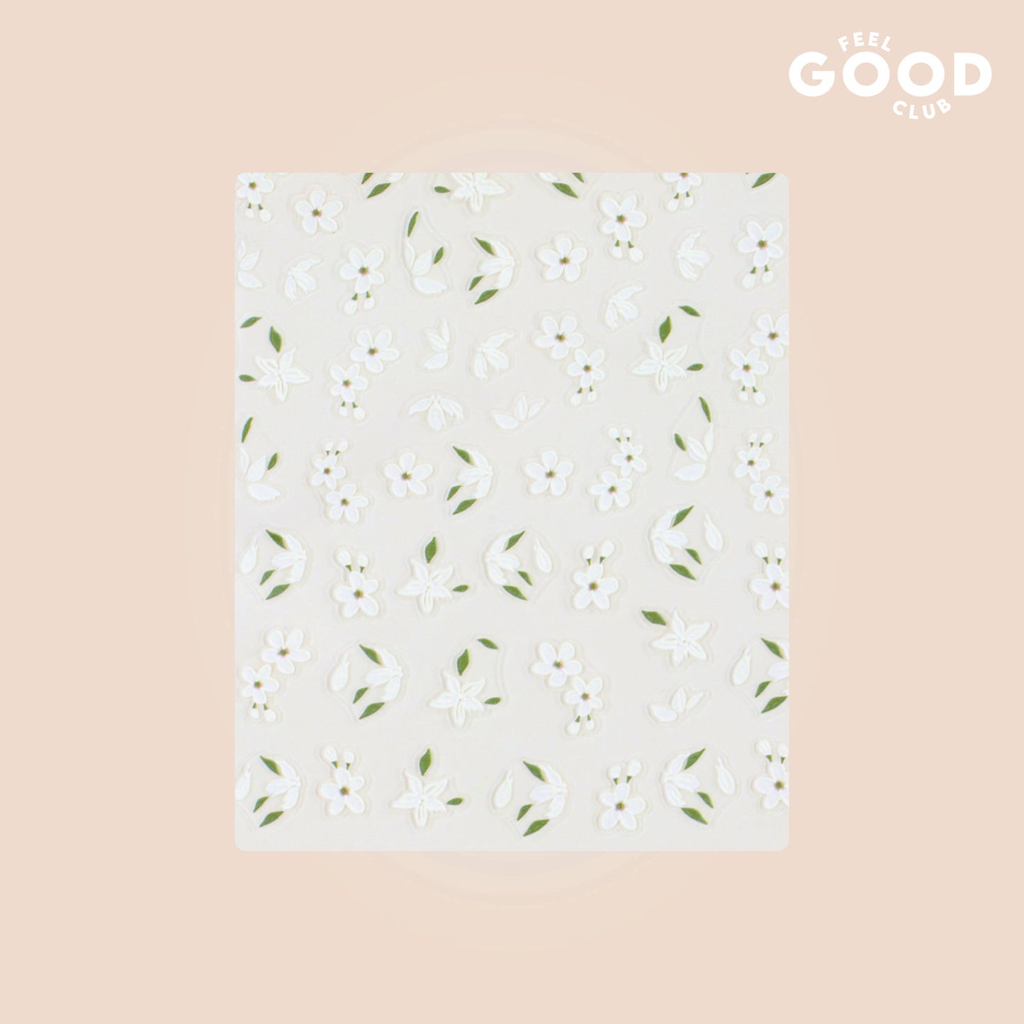 Feel Good Club Pure Bloom Nail Stickers For Quick Nail Art - Peel & Apply After Nail Polish Enamel