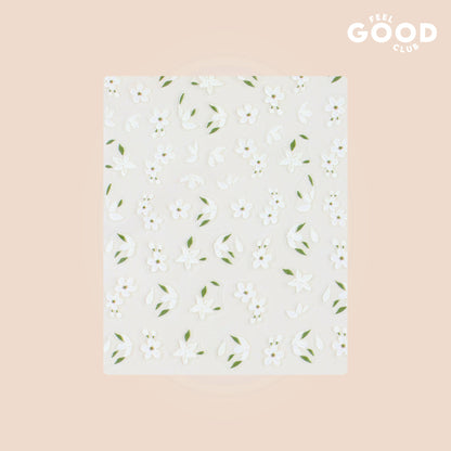 Feel Good Club Pure Bloom Nail Stickers For Quick Nail Art - Peel & Apply After Nail Polish Enamel
