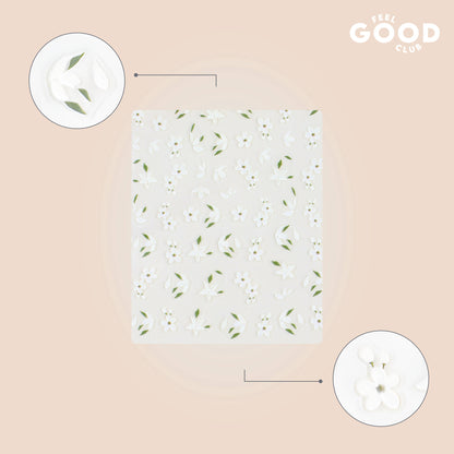Feel Good Club Pure Bloom Nail Stickers For Quick Nail Art - Peel & Apply After Nail Polish Enamel
