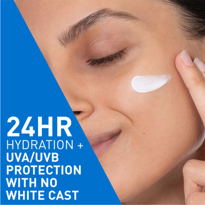 CeraVe AM Facial Moisturizer With Sunscreen SPF 30 UVB + UVA, Dermatologist Recommended Day Cream