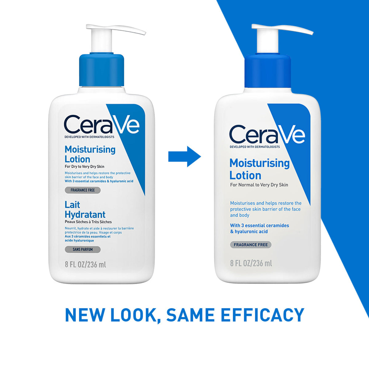 CeraVe Moisturizing Body Lotion for normal to dry skin with ceramides, dermatologist recommended, shown in a pump bottle.