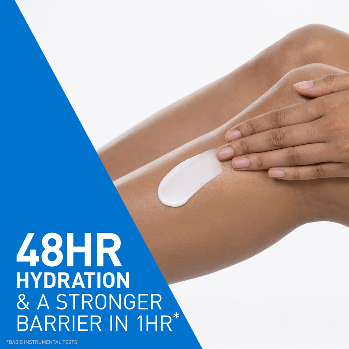 CeraVe moisturizing body lotion for normal to dry skin with ceramides, dermatologist recommended, showing the lotion bottle.
