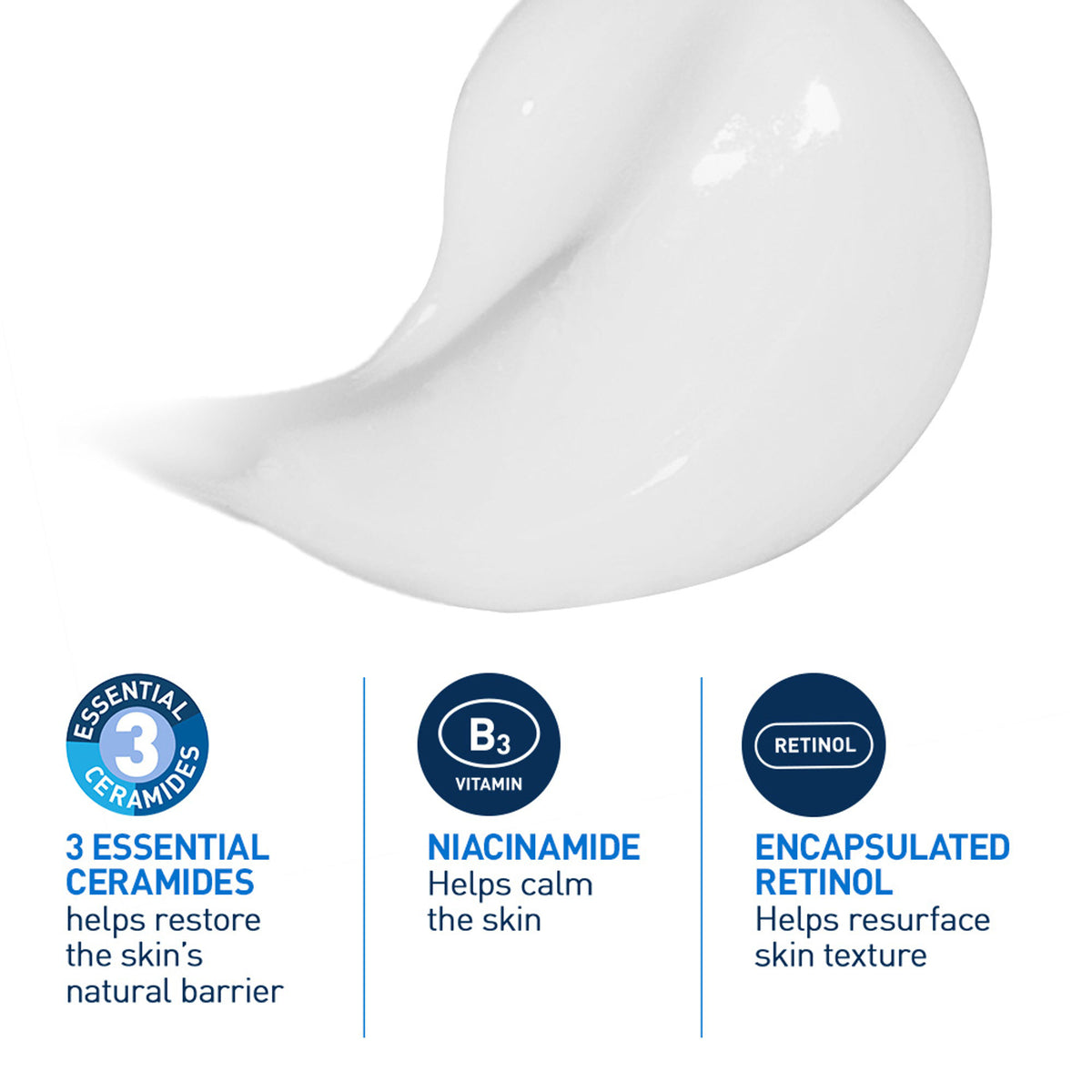 CeraVe Resurfacing Retinol Serum with licorice root extract and niacinamide, helping reduce acne marks and improve skin texture.