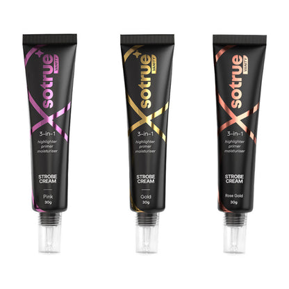 Sotrue Shades Of Glow-Strobe Cream Set Of 3