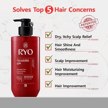 RYO Damage Care & Nourishing Shampoo