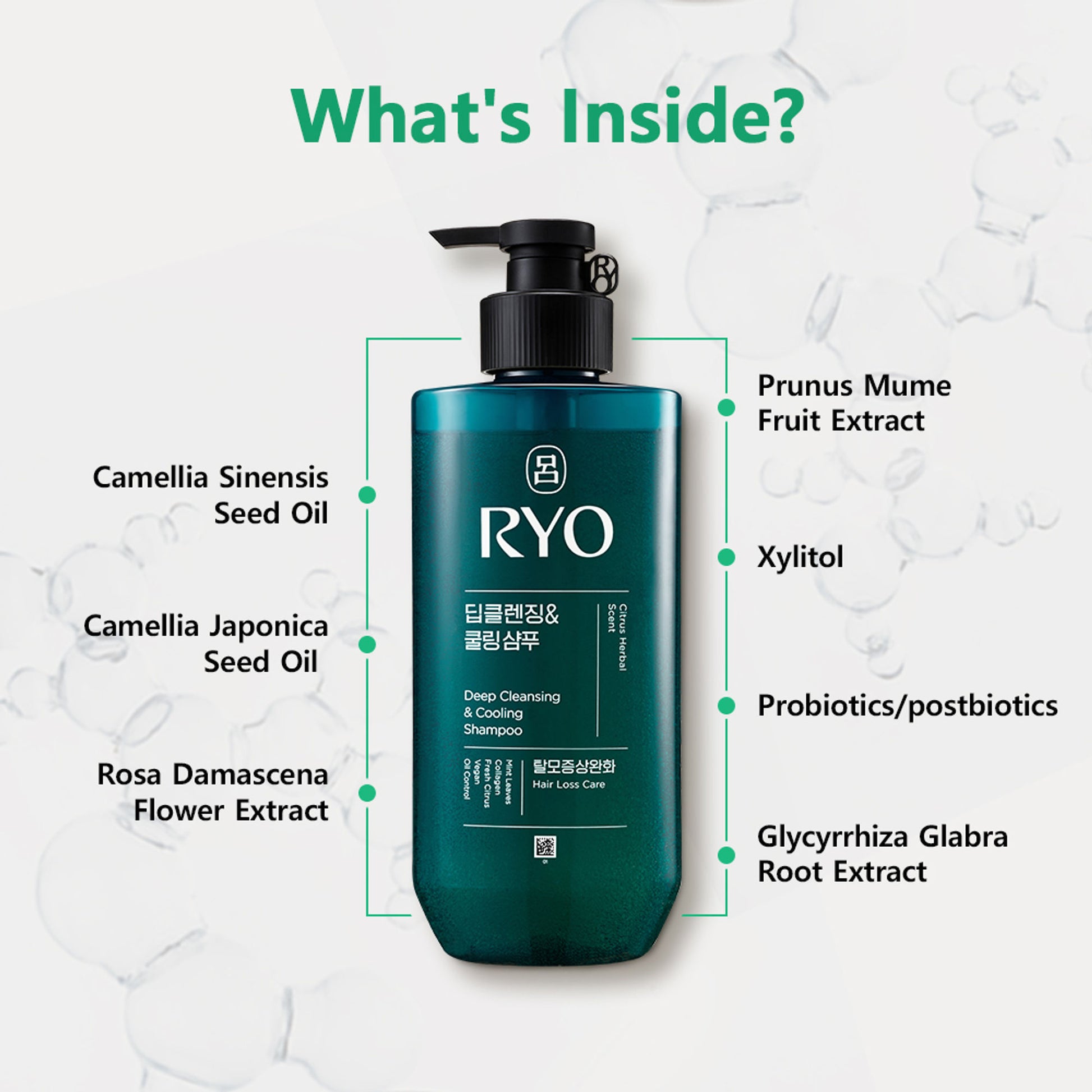 RYO Deep Cleansing & Cooling Shampoo
