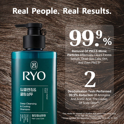 RYO Deep Cleansing & Cooling Shampoo