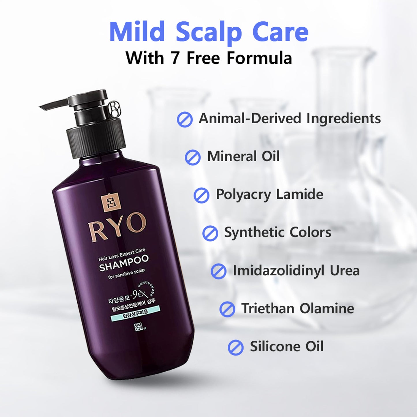 RYO Hair Loss Expert Care Shampoo For Sensitive Scalp