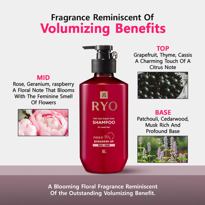 RYO Hair Loss Expert Care Shampoo For Weak Hair