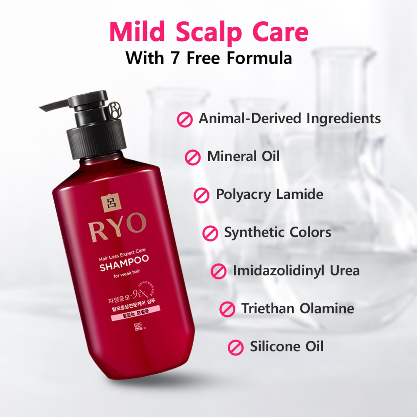 RYO Hair Loss Expert Care Shampoo For Weak Hair