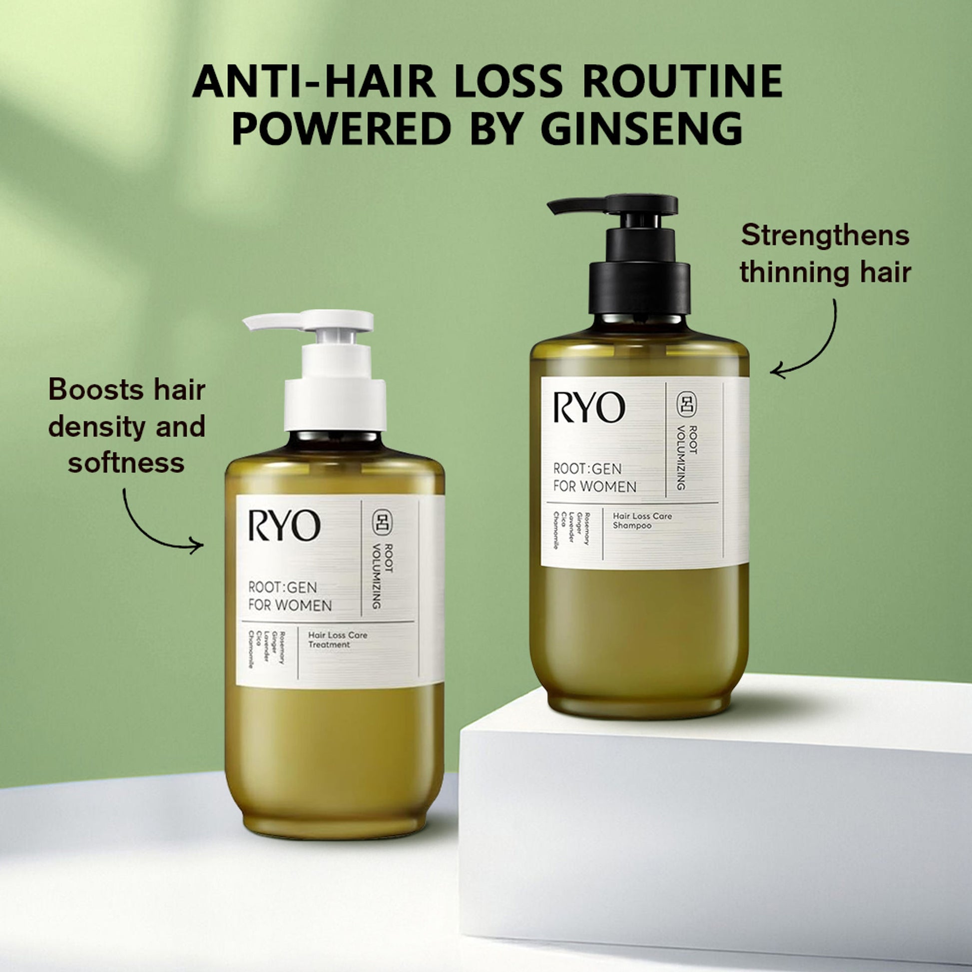 RYO Root: Gen Hair Loss Care Shampoo For Women