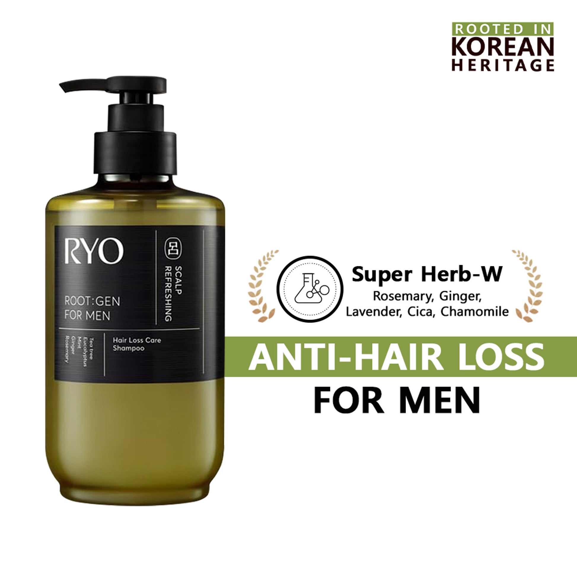 RYO Root: Gen Hair Loss Care Shampoo For Men