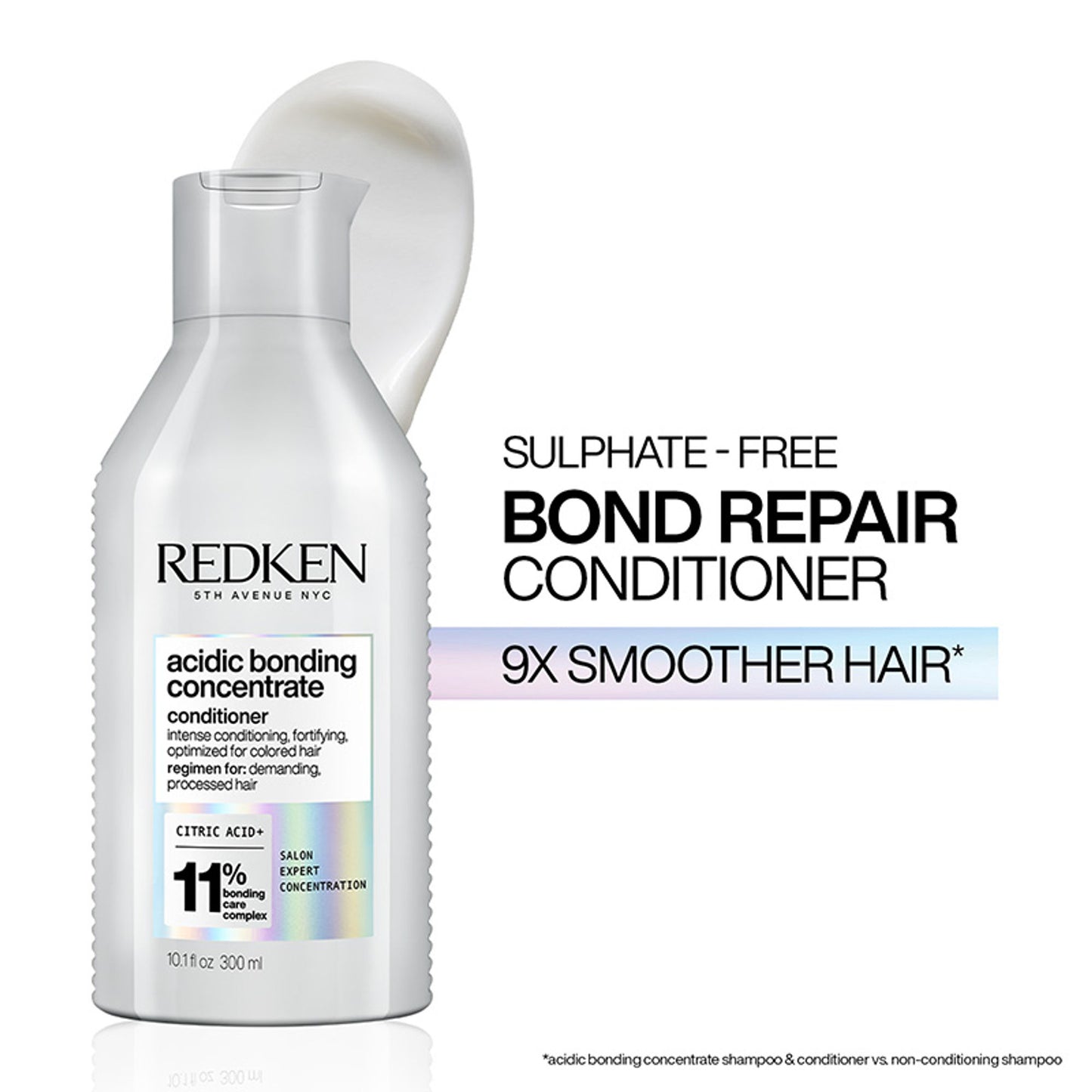 Redken Acidic Bonding Concentrate Conditioner With Citric Acid - Bond Repair For Damaged Hair