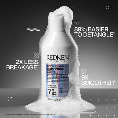 Redken Acidic Bonding Concentrate Sulphate Free Shampoo - Bond Repair For Damaged Hair