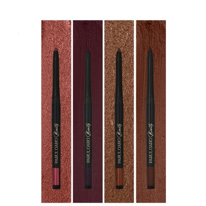 Parul Garg Beauty Bold Define Kajal Smudge-Proof, Long-Lasting (Earthy Elegance, Pack Of 4)