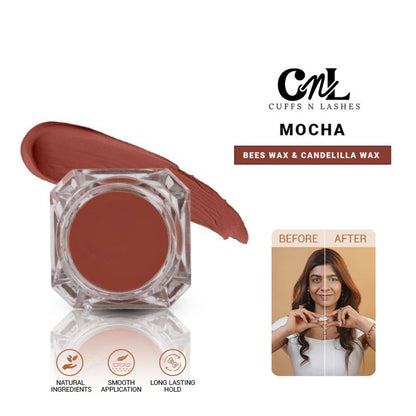 Cuffs N Lashes Cover Pot Concealer For Scars, Dark Circles, Acne & Pigmentation - Mocha