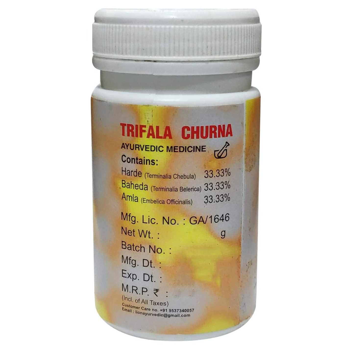 Lion Ayurveda Trifala Churna